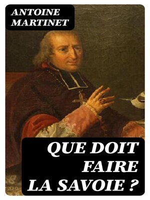 cover image of Que doit faire la Savoie ?